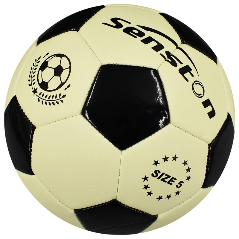 Glow in The Dark Soccer Ball, Glowing Leather Soccer Ball Size 5 with Pump -G... gallery