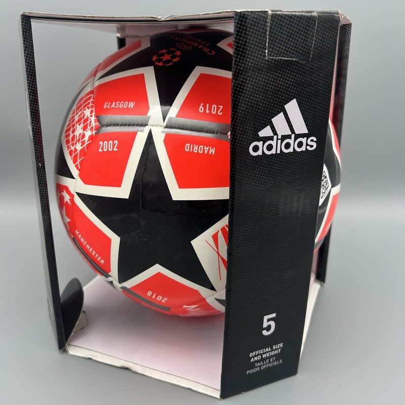 ADIDAS FINALE 21 SOCCER BALL 20th ANNIVERSARY UCL CLUB FOOTBALL TPU GK3470 NIB gallery