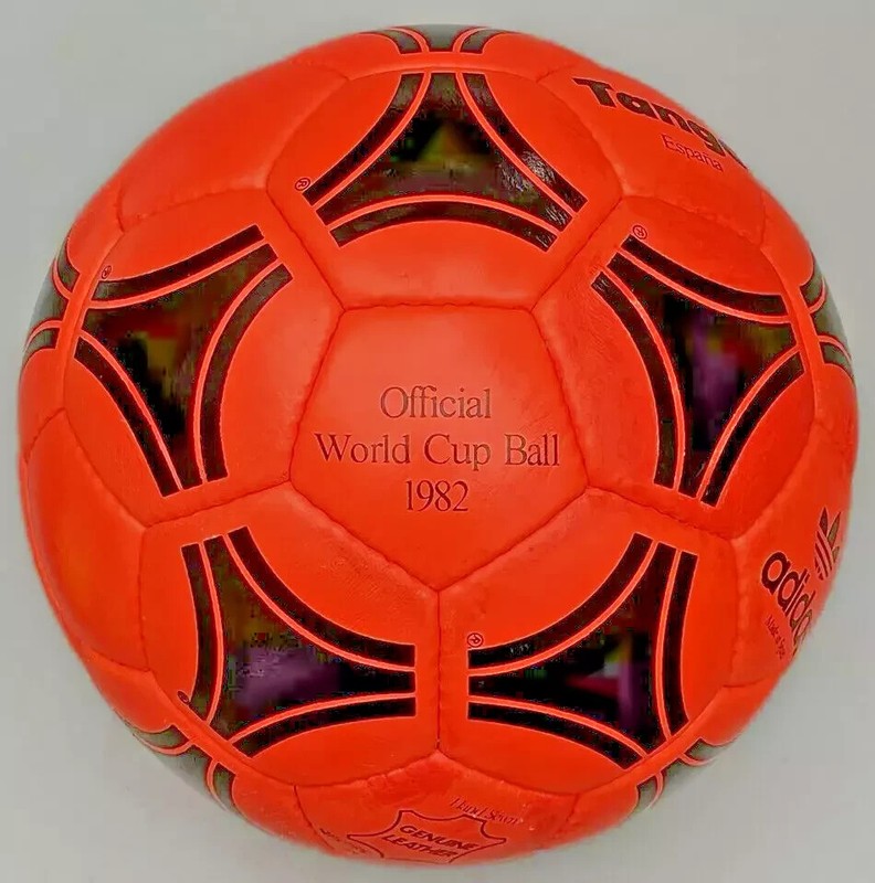 ADIDAS Tango Espana 1982 FIFA World Cup |Orange| Match Soccer Ball Size 5