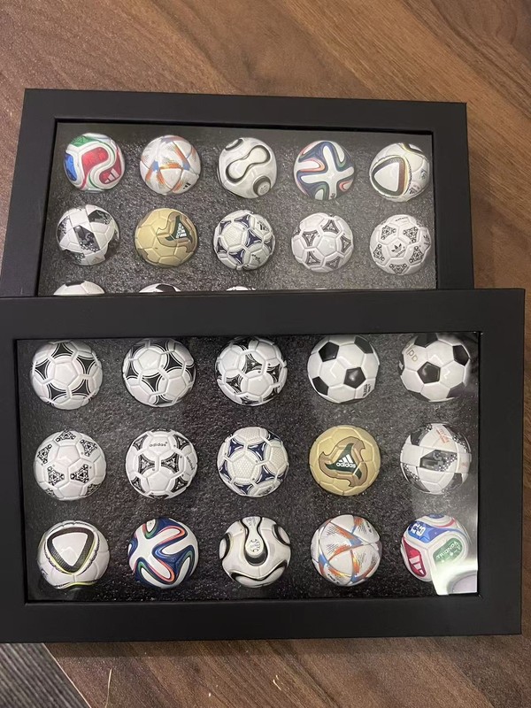 15PCS FIFA Historical World Cup Mini Soccer Ball Set Football Collection Gift