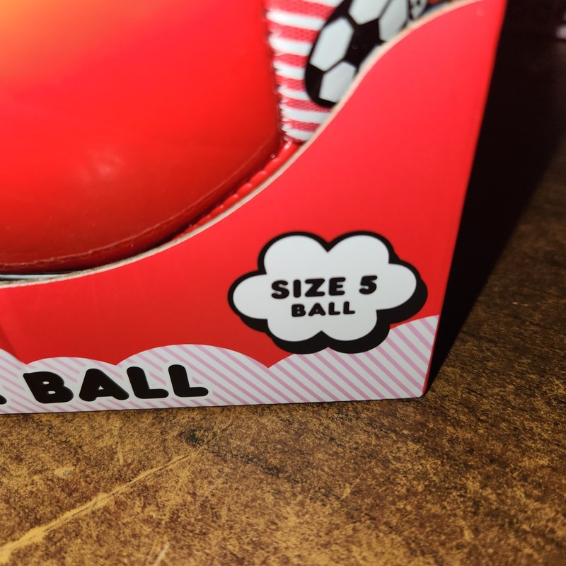 Hello Kitty Red Soccer Ball Size 5 • 26.8 inches NEW in Box gallery