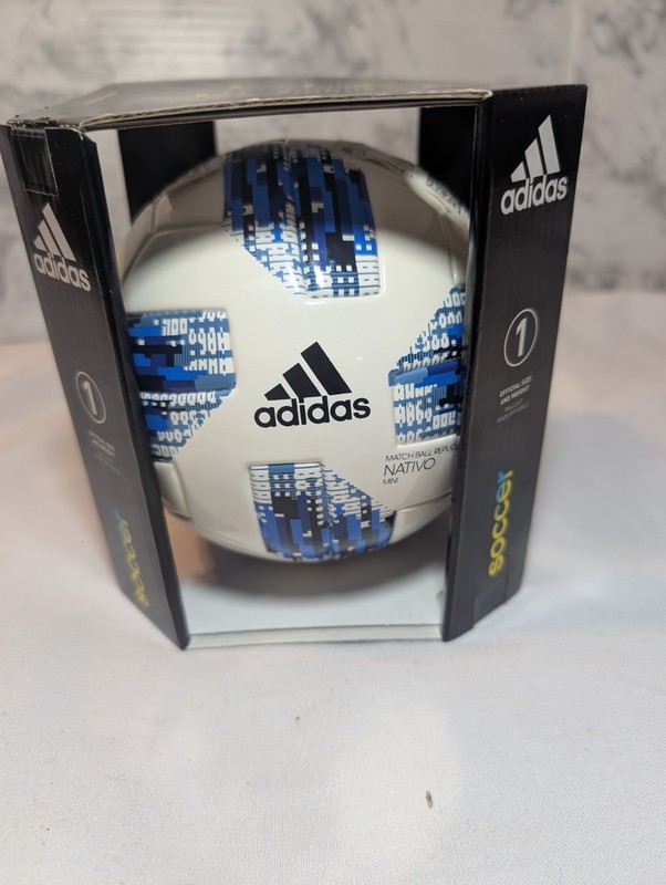 Adidas MLS Size 1 Mini Soccer Ball 2018 Nativo Matchball Replica Great For Autos