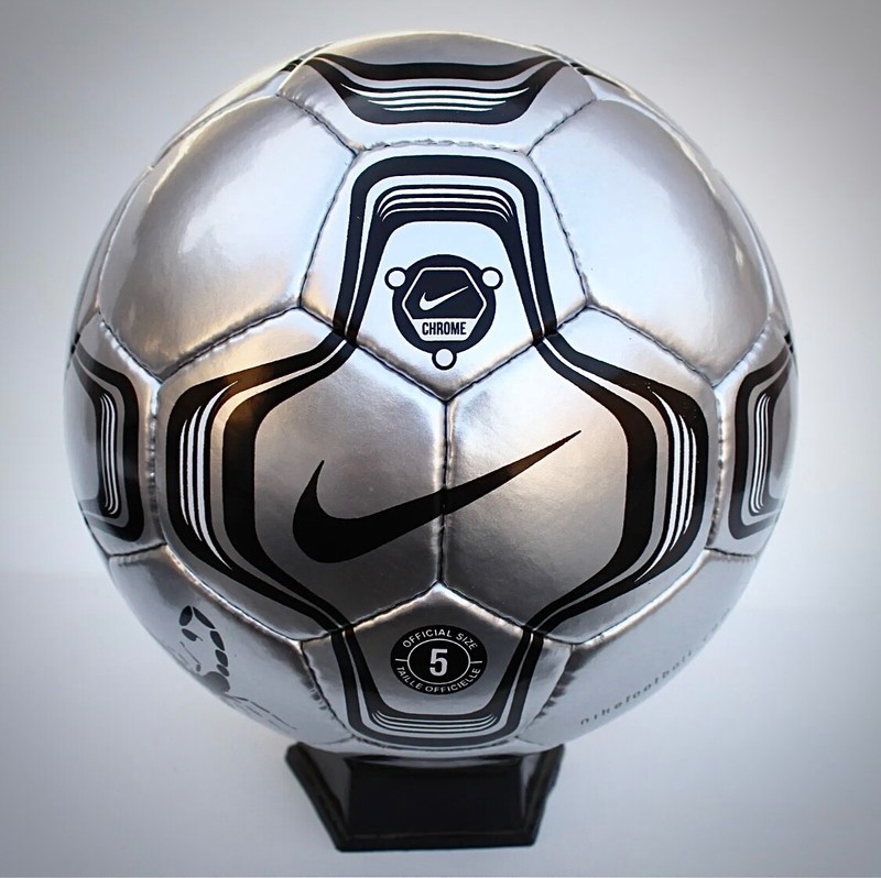 Nike Chrome Scorpion || Official Match Football | Ultra Rear Nike Size 5 Soccer gallery