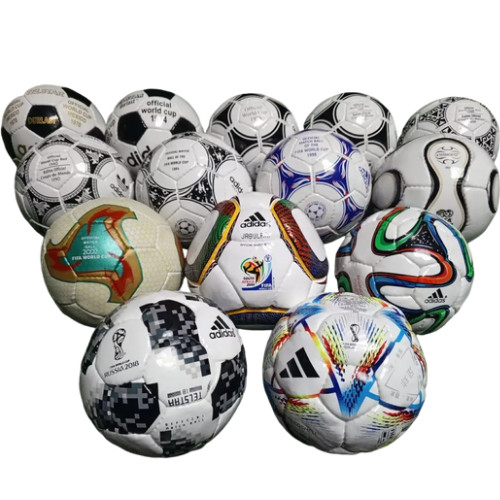 Adidas Mini Historical Ball FIFA WORLD CUP 1970 To 2022 Set of 14 PSC,Size 1