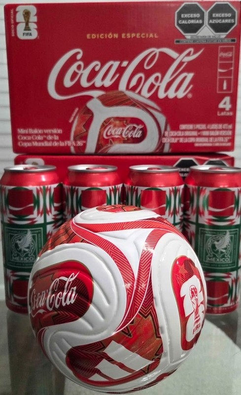 Mini Trionda Coca Cola Mexico 2026 Limited Edition Mundial