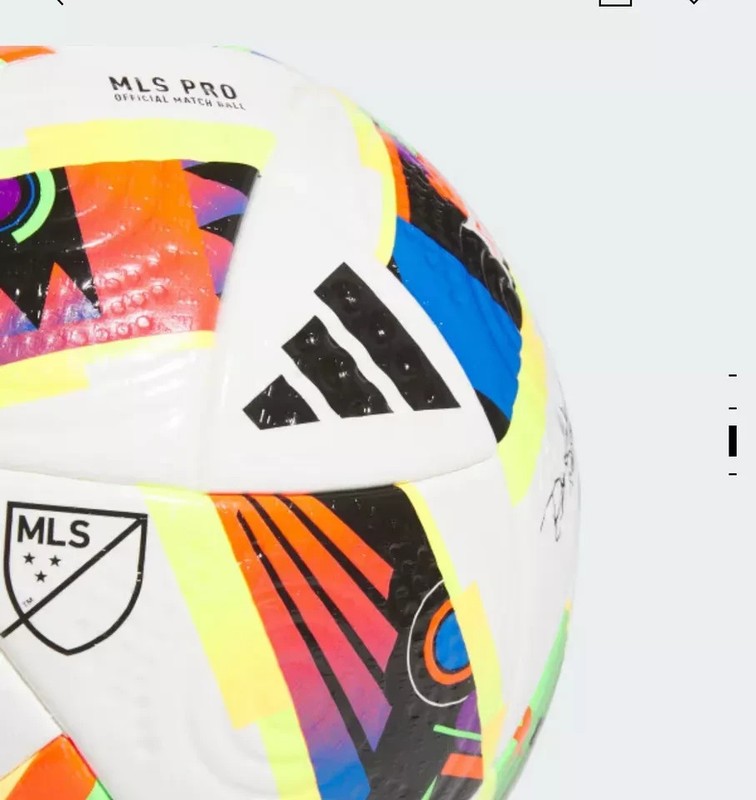 New Adidas MLS 2024 Pro Official Match Ball Nike Aerowsculpt technology football gallery