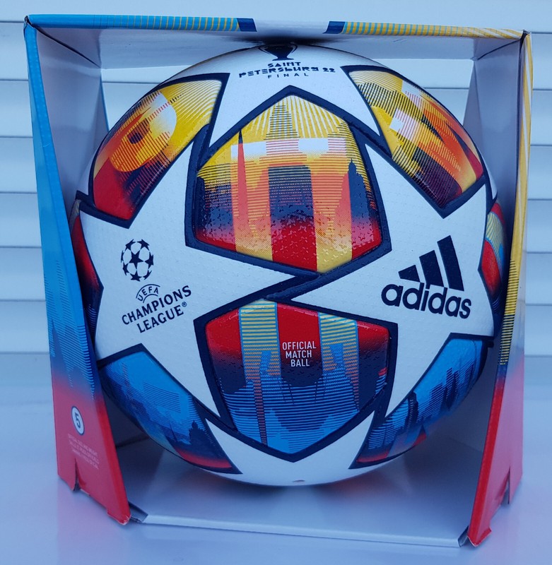 New Adidas Matchball CL Final 22 Saint Petersburg Football Balloon Soccer Pallone