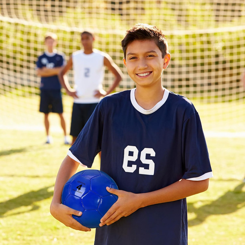 6 Pack Soccer Balls Bulk with Pump, Colorful Practice Soccer Balls for Kids & Yo gallery