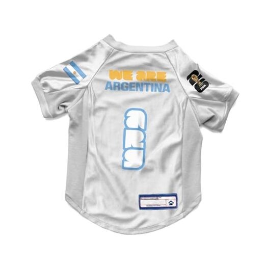 Stretch Pet Jersey - Officially Licensed FIFA World Cup 2026 X-Small Argentina