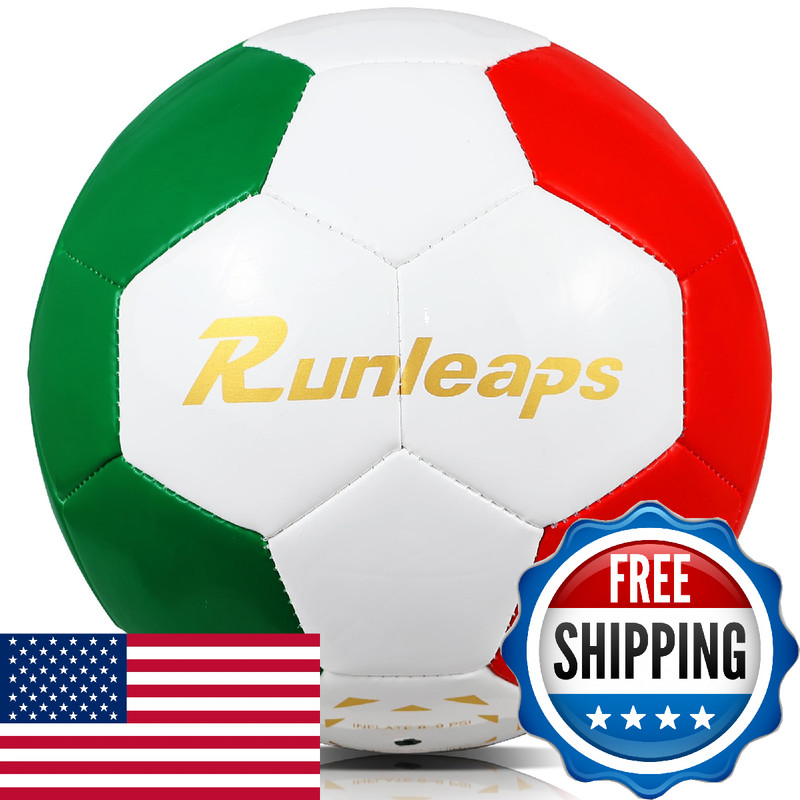 Runleaps Futsal Ball,Size 4 Futsal Soccer Ball for Indoor Training,Playing,Games