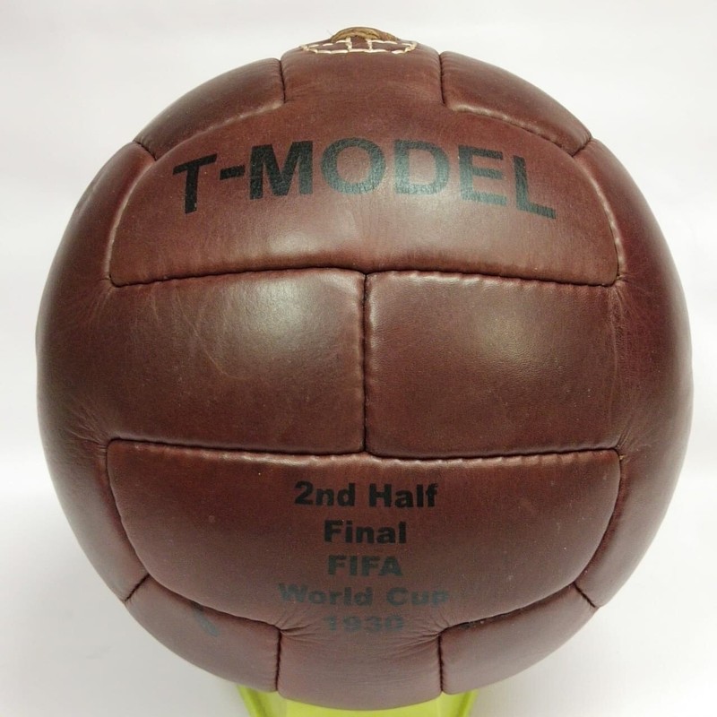 T Model Ball First FIFA World CuP 1930 OFFICAL MATCH BALL*Genuine Leather* Size5