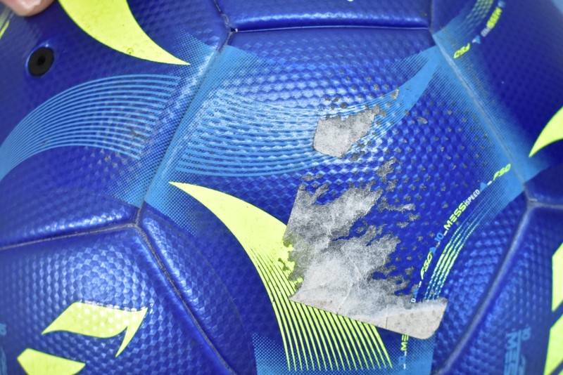 Adidas Messi League Soccer Ball 2025 FIFA Quality Size 5 Blue/Yellow Design gallery