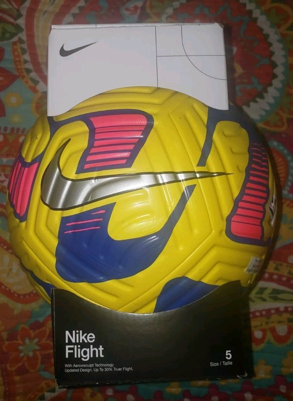 NIKE FLIGHT MATCH ACC SOCCER BALL SIZE 5 DQ8478-720 NEW gallery