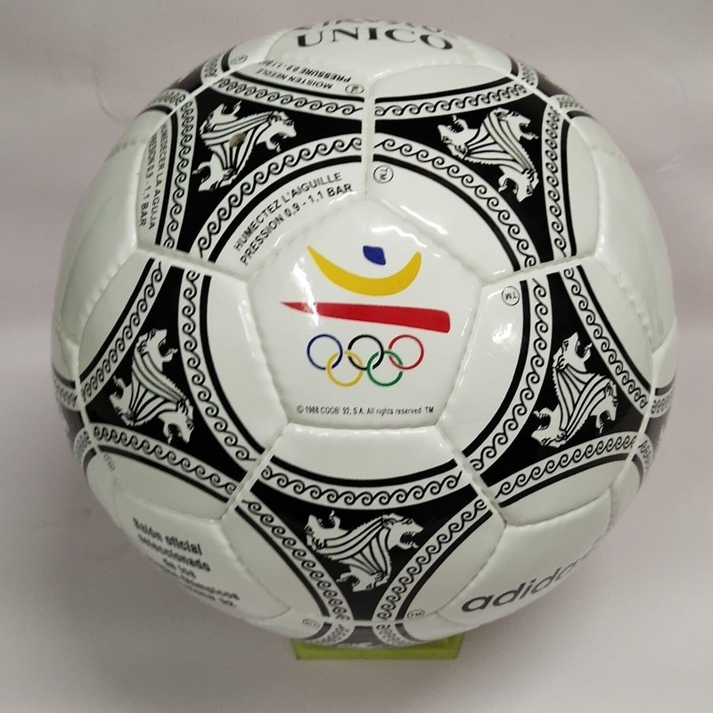 ADIDAS ETRVSCO UNICO SOCCER OFFICIAL MATCH BALL BARCELONA OLYMPICS 1992 SIZE 5