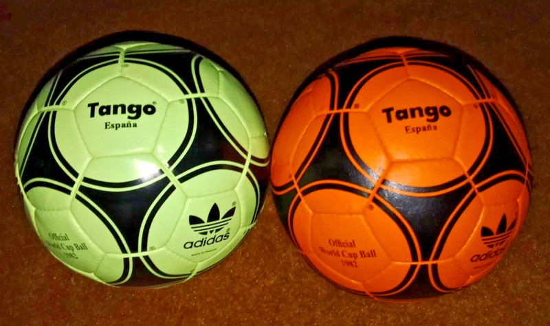 Adidas Tango Espana ORANGE FIFA World Cup 1982 Spain Soccer Match Ball Size 5