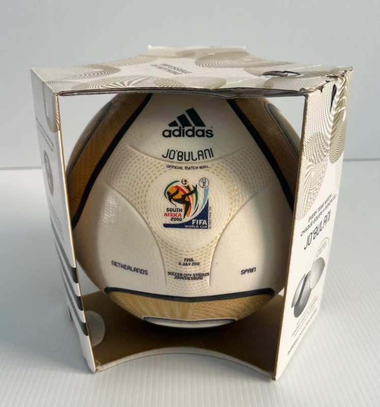 RARE ADIDAS JO’BULANI 2010 FIFA WORLD CUP FINAL MATCH BALL NEW WITH BOX