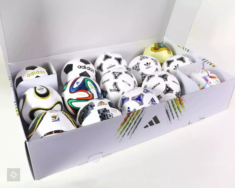 Adidas historical mini ball set 14 pcs FIFA World cup 1970 to 2022 | Size 1