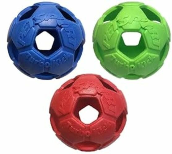 PETSPORT Turbo Kick Soccer Ball 2.5"
