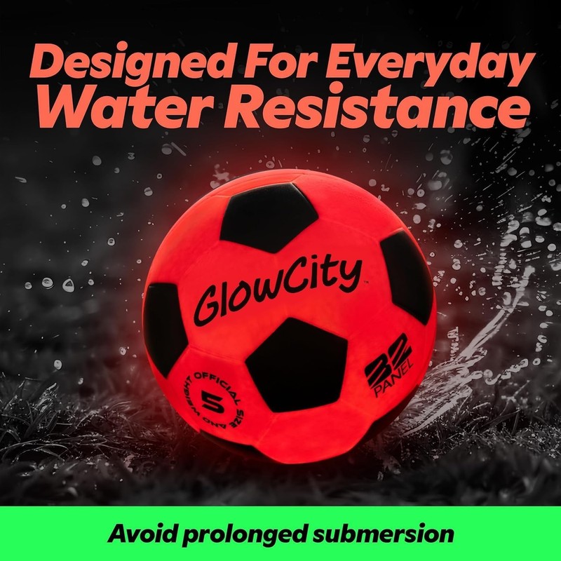Ultimate LED Glow Soccer Ball - Engage Kids with Sizes 3, 4, 5 and Long Playtime gallery