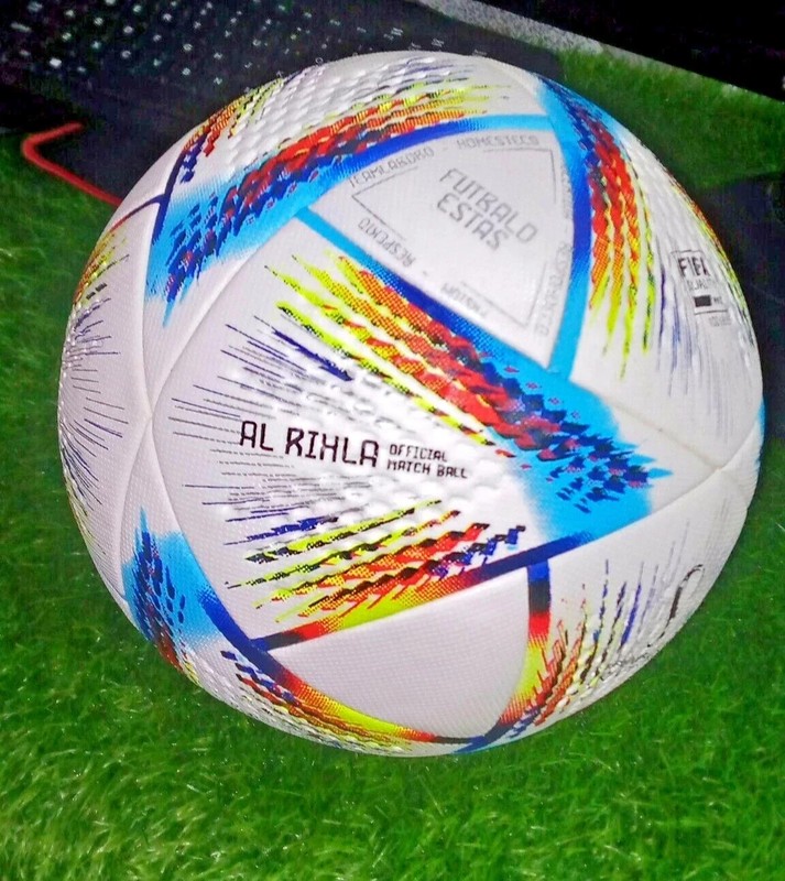 Adidas AL Rihla Pro Official Qatar 2022 FIFA World Cup Match Soccer Ball Size 5 gallery