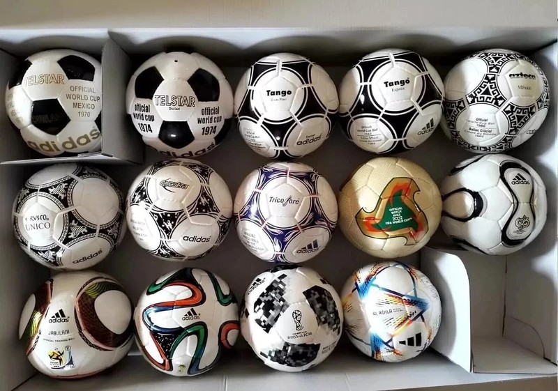 Adidas FIFA World Cup Mini Ball Set 1970–2022 | 14 Collectible Soccer Balls