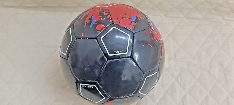 Polyurethane Football CR7 for All Age Groups | 1 Football, 1 Pump | Size: 5 Ball gallery