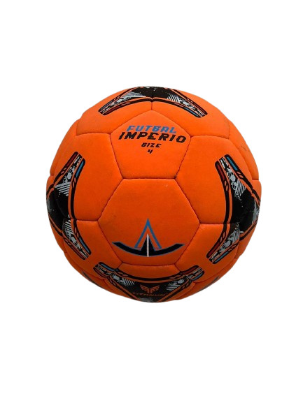 TITANUN IMPERIOR premium A+ quality ( Orange and Black ) Futsal size-4
