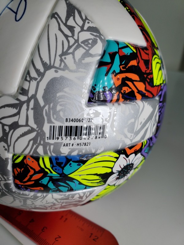 Adidas MLS Mini Match Ball Replica Size 1 Soccer Ball White H57824 Minnesota Lea gallery
