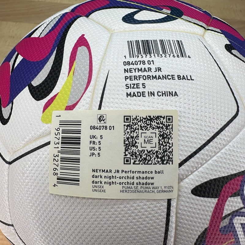 Puma Neymar JR Graphic Performance Ball Soccer Dark Night Orchid Shadow Size 5 gallery