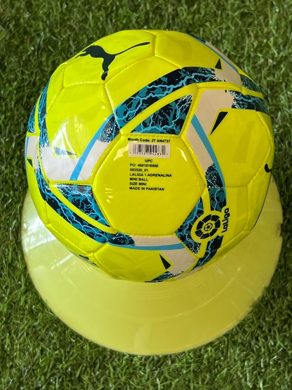 Puma Liga Santander Mini Ball Yellow/Blue/White gallery