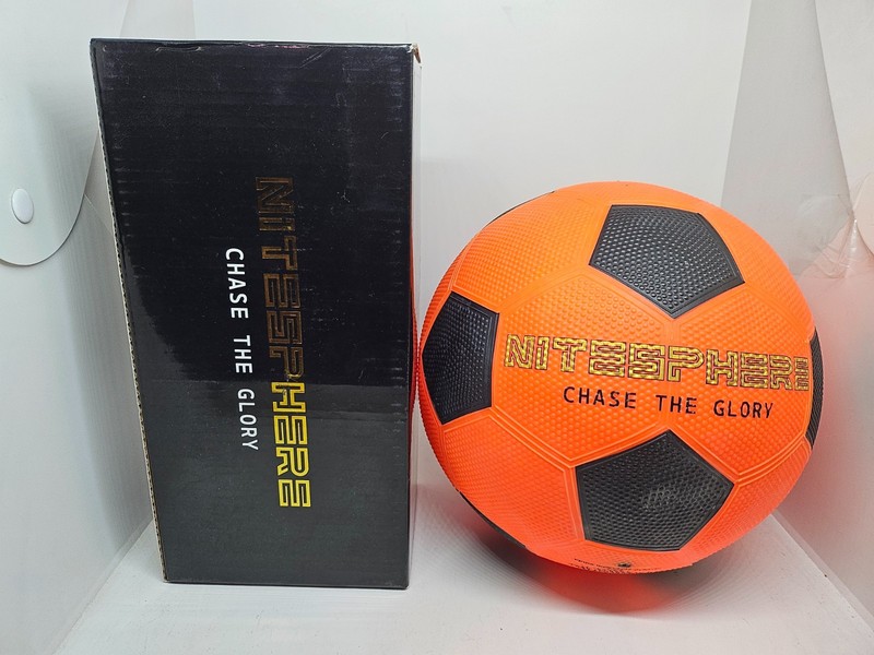 Light Up Soccer Ball: Glow in The Dark Ball with LED – Size 5