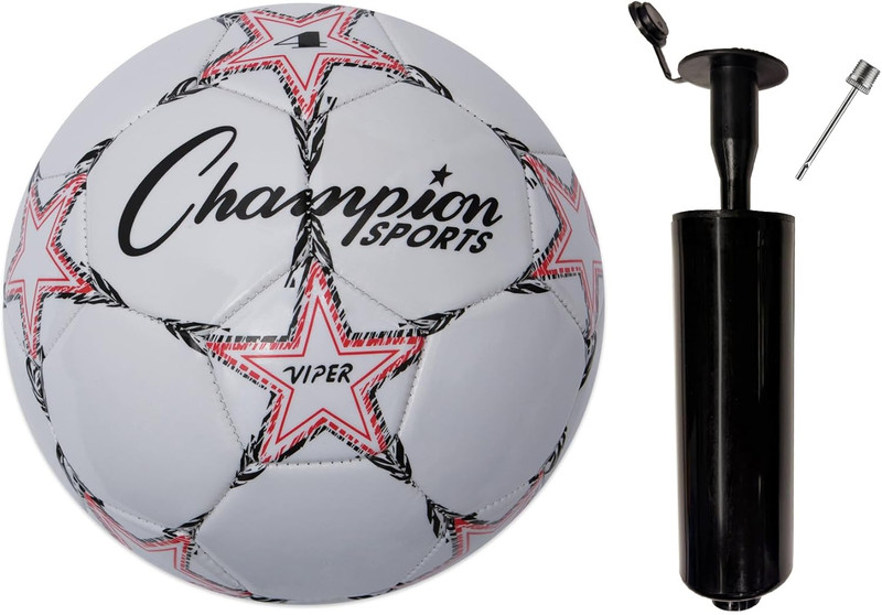 Viper Soccer Ball – TPU Soft-Touch Training Ball in Sizes 3,4,5 for Indoor/Outdo