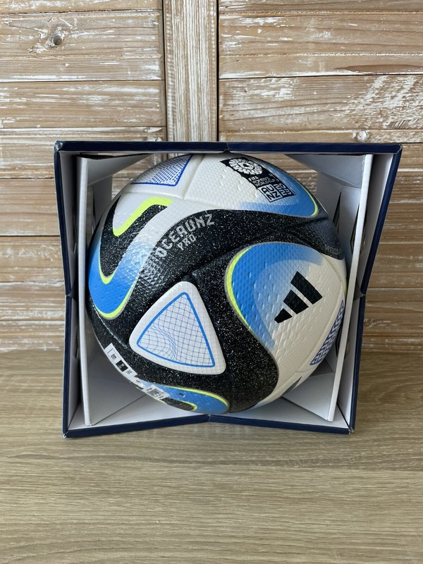$170 Adidas FIFA World Cup OCEAUNZ Pro Official Match Soccer Ball HT9011 Sz 5