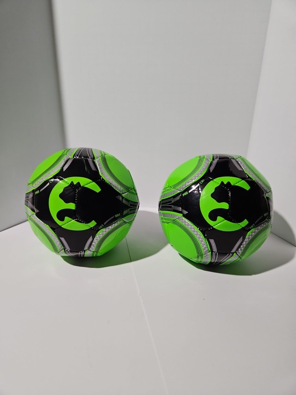 Puma Size 1 ProCat Mini Soccer Ball – Green – Bundle of 2