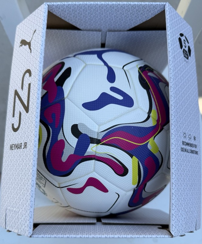Puma Neymar JR Performance Ball Soccer Dark Night Orchid Shadow Size 5