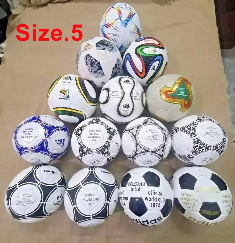 Adidas Historical Fifa World Cup set 1970-2022 match balls soccer ball size 5