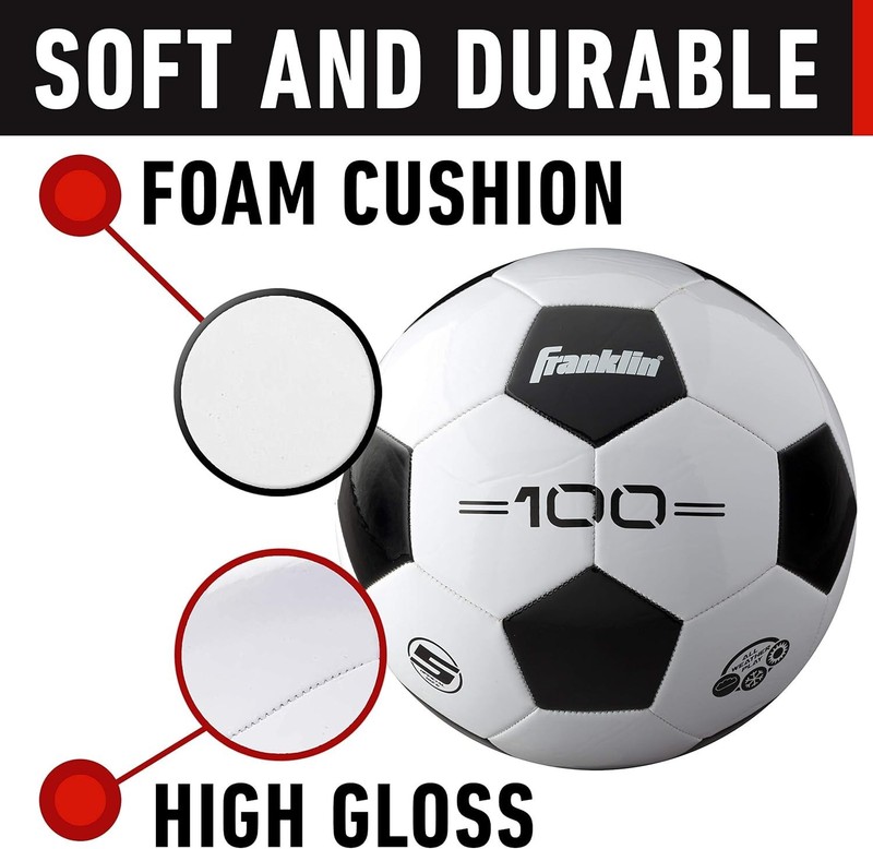 12 Pack Size 5 Soccer Balls - All-Weather, Soft Touch with Pump Included gallery