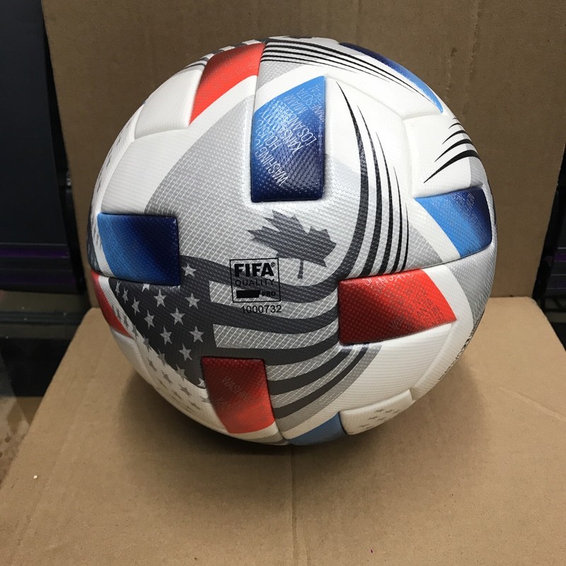adidas MLS Pro Nativo 2021 Official Match Football Soccer Ball, Size 5