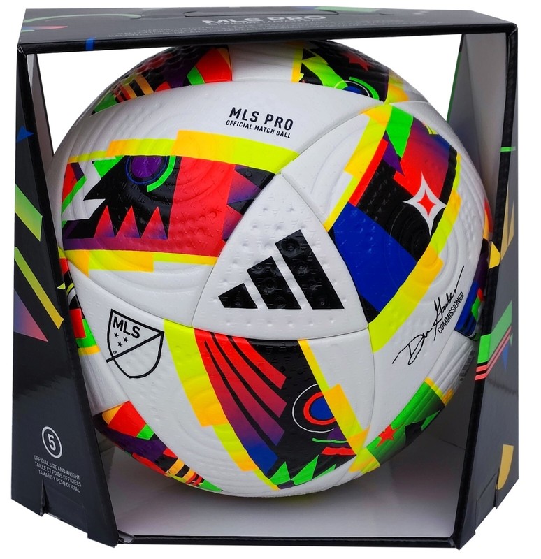 Adidas Mls Pro Matchball Pro Game Ball Major League Soccer 2024 Messi Pallone