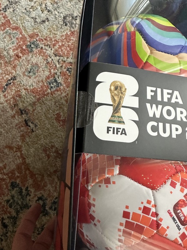 FIFA World Cup 2026 Commemorative Mini Ball Set 4 Pack CAN MEX USA gallery