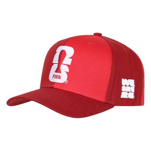 FIFA World Cup 2026 Event Pro Crown Snapback Hat One Size Standard Red gallery