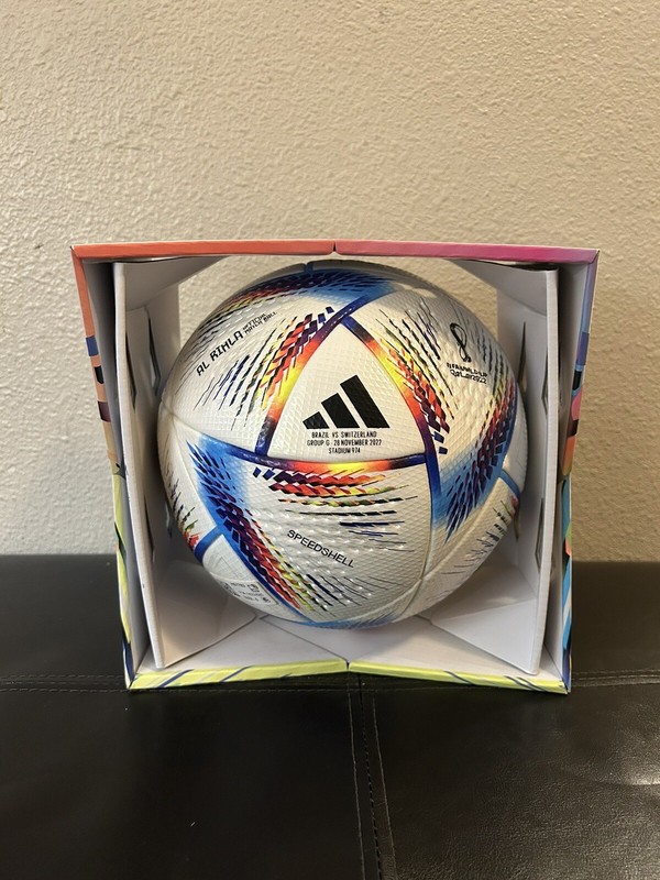 Adidas Al Rihla 2022 FIFA World Cup Official Match Ball Brazil vs Switzerland