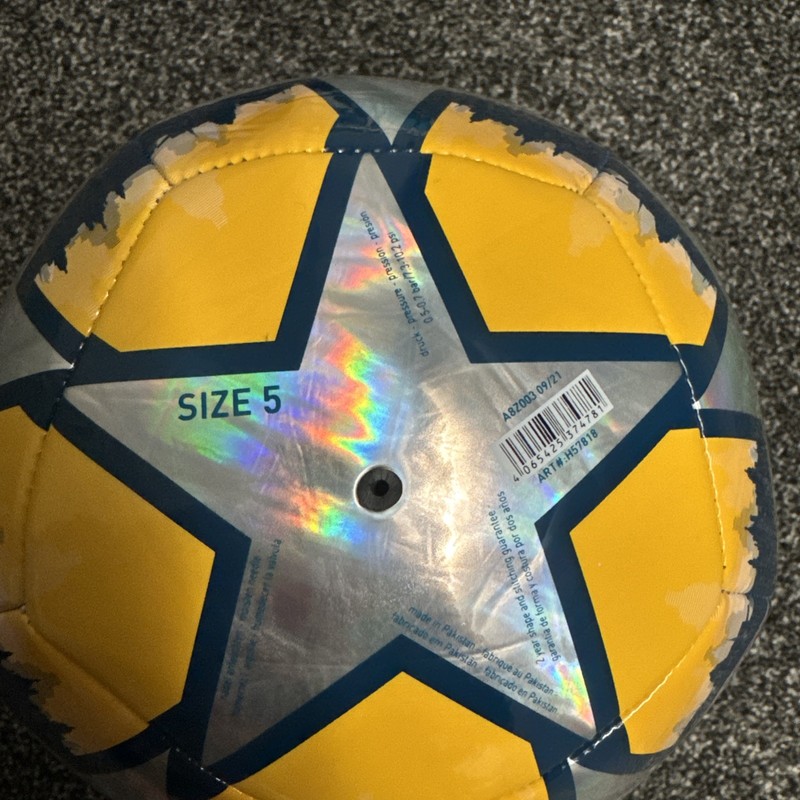 Saint Petersburg 2022 Champions League Final Match Ball and Training Ball gallery