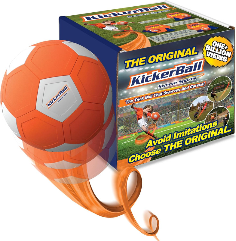 – Curve and Swerve Soccer Ball/Football Toy – Kick like the Pros, Great Gift for