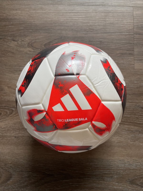 Soccer Ball Adidas FIFA Basic TIRO League SALA FUTSAL Football White Red Gray