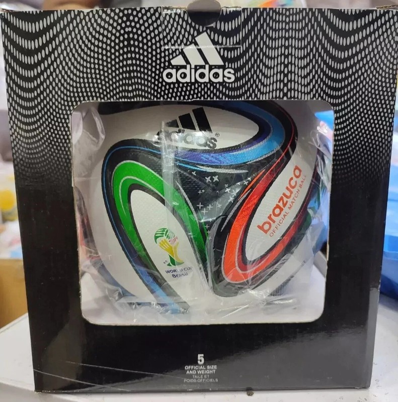 adidas brazuca FIFA World Cup 2014 Brazil Official Match Ball Soccer