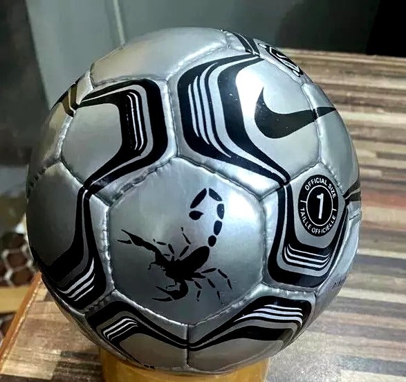 Nike Mini Football Chrome Scorpion Official Match Soccer ball Size 1