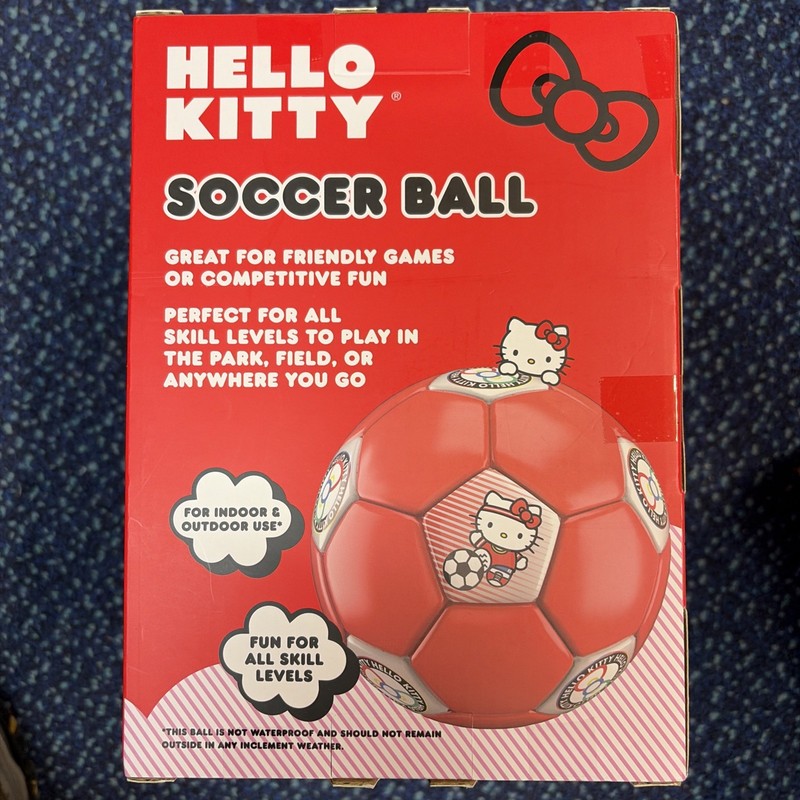 Hello Kitty Red Soccer Ball - Size 5 - 26.8 inches gallery