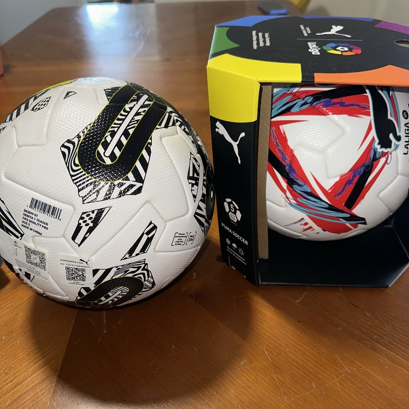 Lot Of 2 PUMA ORBITA LALIGA EL CLASICO Pro And Puma Orbita 1 Teaser Size 5