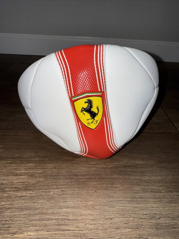 Official licensed Scuderia Ferrari Soccer Ball Size 5 Limited Edition Red White